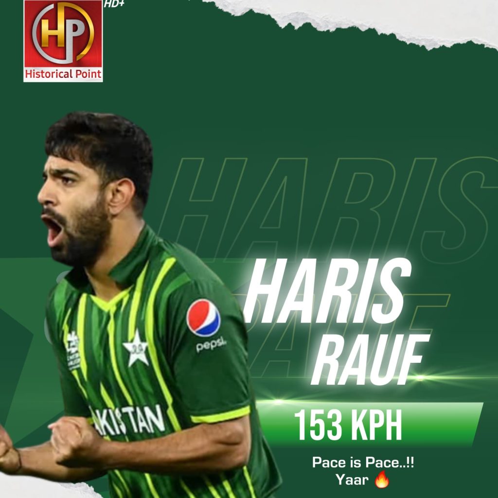 Pakistani Bowler Haris Rauf