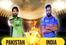 Pakistan vs India Live Match