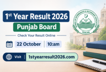 First Year Result 2026
