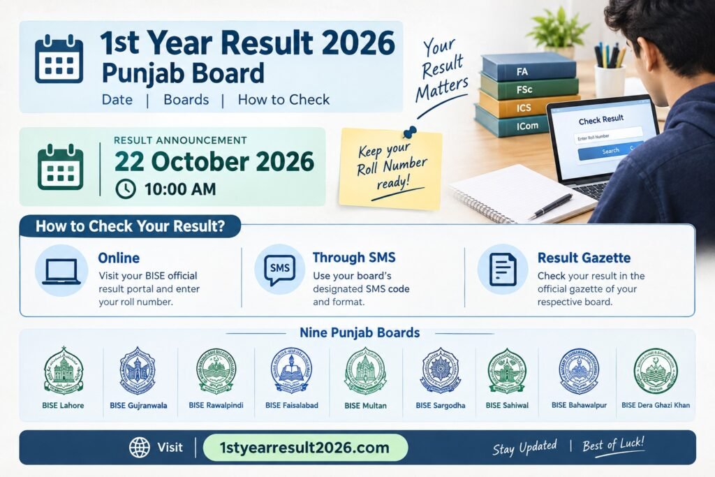 Punjab Board 11th Class Result 2026